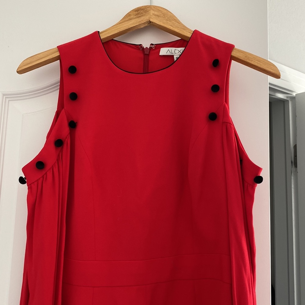 Alexis Kourtney red long sleeve romper - Picture 5 of 15